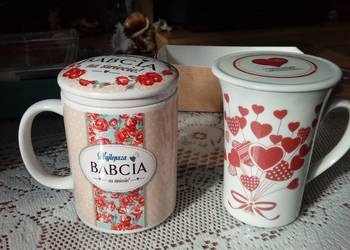 Porcelanowe kubki  na prezent