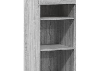 Szafka szary dąb sonoma 40x425x93cm materiał drewnopochodny WM-846318