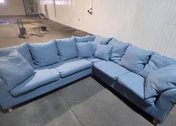 Narożnik L niebieski