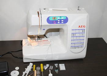 Nowa Maszyna Do Szycia AEG 11678 - Komputerowa, Kompletna z Gwarancją! 750