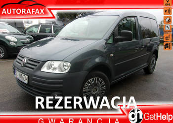 Volkswagen Caddy Klimatyzacja, Podgrz. fotele, Ele szyby, Ele lusterka, Ha…