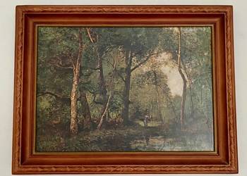 Reprodukcja Leon Richet Pejzaż 64x84 cm