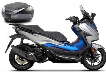 HONDA FORZA 21-22 KUFER 48L DARK GREY NAKŁADKA z OPARCIEM