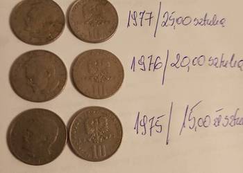 Monety PRL 10 ZŁ Monety PRL 10 ZŁ