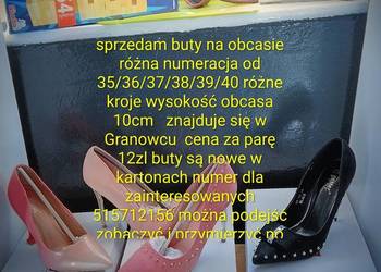 Buty damskie na szpilku posiadam z 60 par  nowe w kartonie seastar