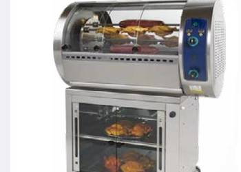 Grill gazowy bębnowy z  planetarnym obrotem rożna (R30GP)