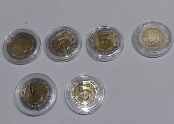 Monety obiegowe 5 złoty NBP