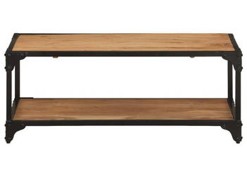 Stolik kawowy z litego drewna akacjowego 90x45x35 cm WM-328264