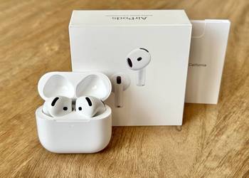 AirPods 4 ANC (Nowe) - Słuchawki bezprzewodowe airpods z ANC - do iPhone