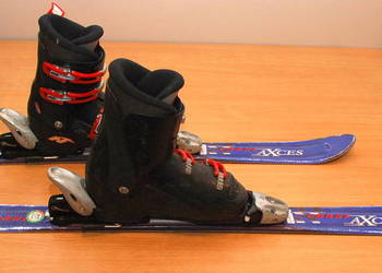 Carve Axces Narty zjazdowe 100cm Wiązania TYROLIA SL 45 buty Nordica40