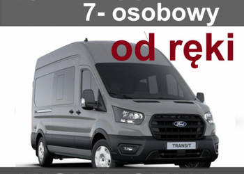 Ford Transit L3H2 165KM Super Cena Brygadowy 7-osobowy Kamera Czujniki