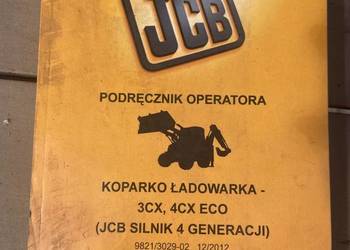 Podręcznik operatora koparko-ładowarka JCB 3CX 4CX ECO