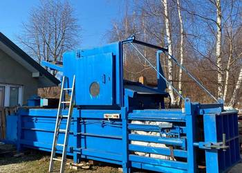 Belownica, zgniatarka, prasa do śmieci, makulatury, folii