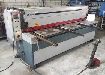 Hydrauliczne nożyce gilotynowe do blachy DURMA Ms 2504