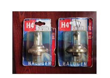 żarówki halogenowe Unitec H4 Światła drogowe i mijania