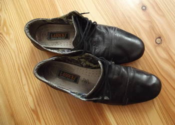 Buty półbuty męskie czarne skóra rozmiar 42 LASOCKI
