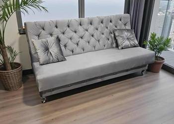 Sofa rozkładana z pojemnikiem i funkcją spania Kanapa Wesalka