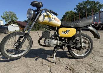 MZ ETZ 125 bez dokumentów pod hamulec tarczowy rama prosta 1986 rok