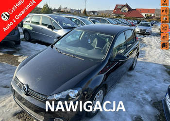 Volkswagen Golf TDI, nawigacja, czujniki przód i tył, niski przebieg, isof…