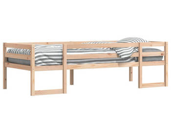 Rama łóżka dla dzieci lite drewno sosnowe 75x190 cm WM-846870