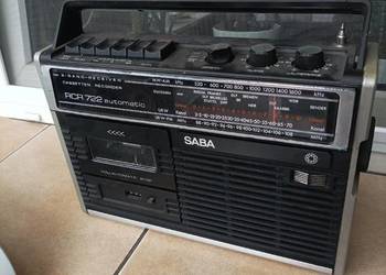 Saba RCR 722 automatic radiomagnetofon niemiecki