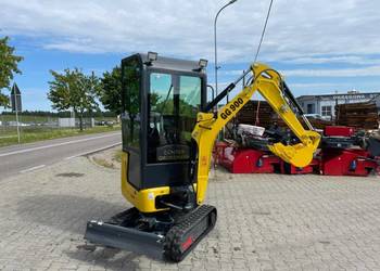 Minikoparka GG900C Gunter Grossmann kabina, silnik Kubota
