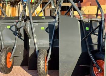 taczka budowlana gruba plus 90.20 spawana z blachy 2 mm