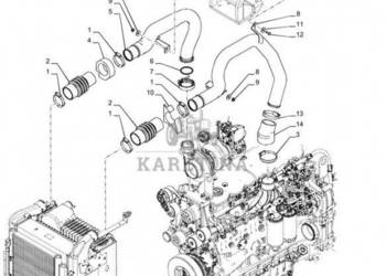New Holland T6070 Rurka 47610978