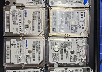 Sprawne Dyski 2,5 oraz 3,5 cala Komplet. Sprawdzone. Polecam