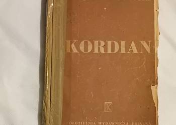 Juliusz Słowacki. Kordian. Sp. Wyd. Ksiażka - 1946 r. Wyd. powojenne I.