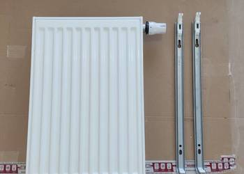 Grzejnik stalowy Purmo C22 40x60, głowica, mocowania - nowy, okazja