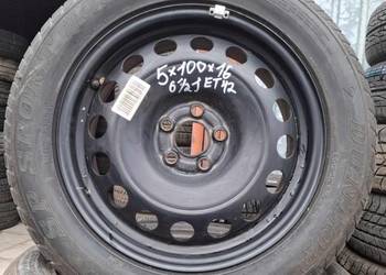 1 x demo Felga stalowa Volkswagen OE 1J0601027L/S 6.5" x 16" 5x100 ET42