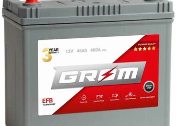 Akumulator 45Ah 460A GROM EFB START&STOP  Japan Lewy Plus