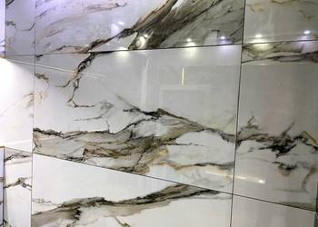 Gres polerowany marmuropodobny 120x60 wysoki POŁYSK
