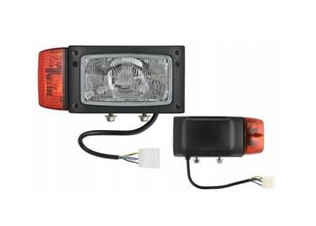 REFLEKTOR Z OBUDOWĄ H4/4F PRAWY Z KIERUN WESEM REPR1.24205.02
