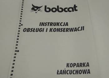 INSTRUKCJA obsługi dtr bobcat koparka lańcuchowa lt 204