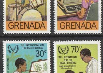GRENADA - NIEPEŁNOSPRAWNI - 1981 - CZYSTE **