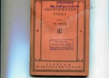 Aristophanis Nubes  - Theodorus Bergk