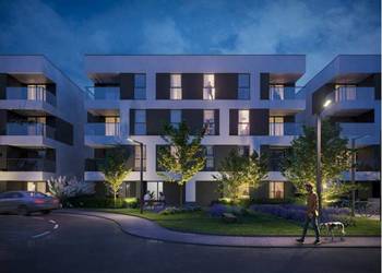 4 pokoje, miejsce postojowe w garażu podziemnym, dwa duże balkony