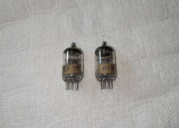 Lampy elektronowe: EF95 (sparowane), cena za 2 szt.