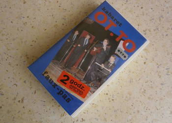 KABARET OTTO faux-pas VHS kaseta autografy