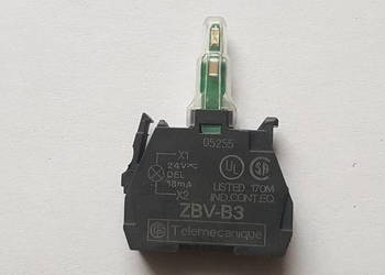 Moduł oświetlenia z zieloną diodą  LED 24V DC/AC