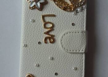 etui 3D Iphone X zamykane cyrkonie