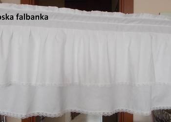zazdroski bawełniane z podwójną falbanka