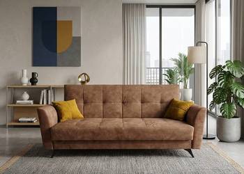 Wersalka Madis Karmelowa, Funkcja Spania, Dostawa 0zł!