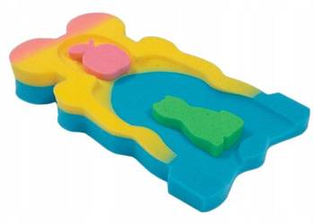 Materacyk miękka MATA/gąbka do kąpieli niemowląt, BADUM -MAXI