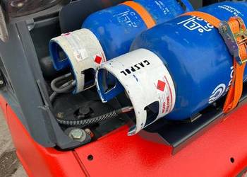 Łoże na 2 butle LPG do wózka widłowego Linde 393