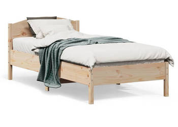 Rama łóżka bez materaca lite drewno sosnowe 75x190 cm WM-842626