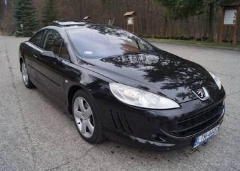 Peugeot 407 Coupe 2.7V6 HDI 204KM SalonPL Full Wersja