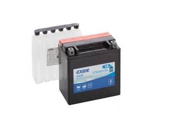 Akumulator motocyklowy 18Ah 230A EXIDE ETX20CH-BS YTX20CH-BS